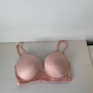 Victoria's Secret Blush Lace Bra